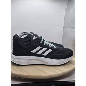 Men's Adidas Duramo Black White Athletic Shoes Size 8 - Excellent Pre-owned